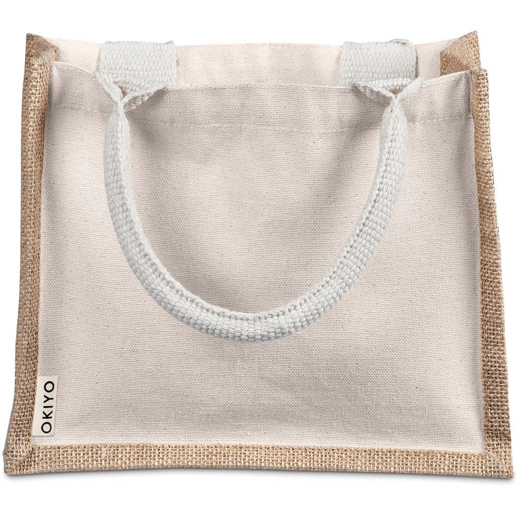 Okiyo Chinsai Mini Jute & Cotton Gift Bag thumbnail 11