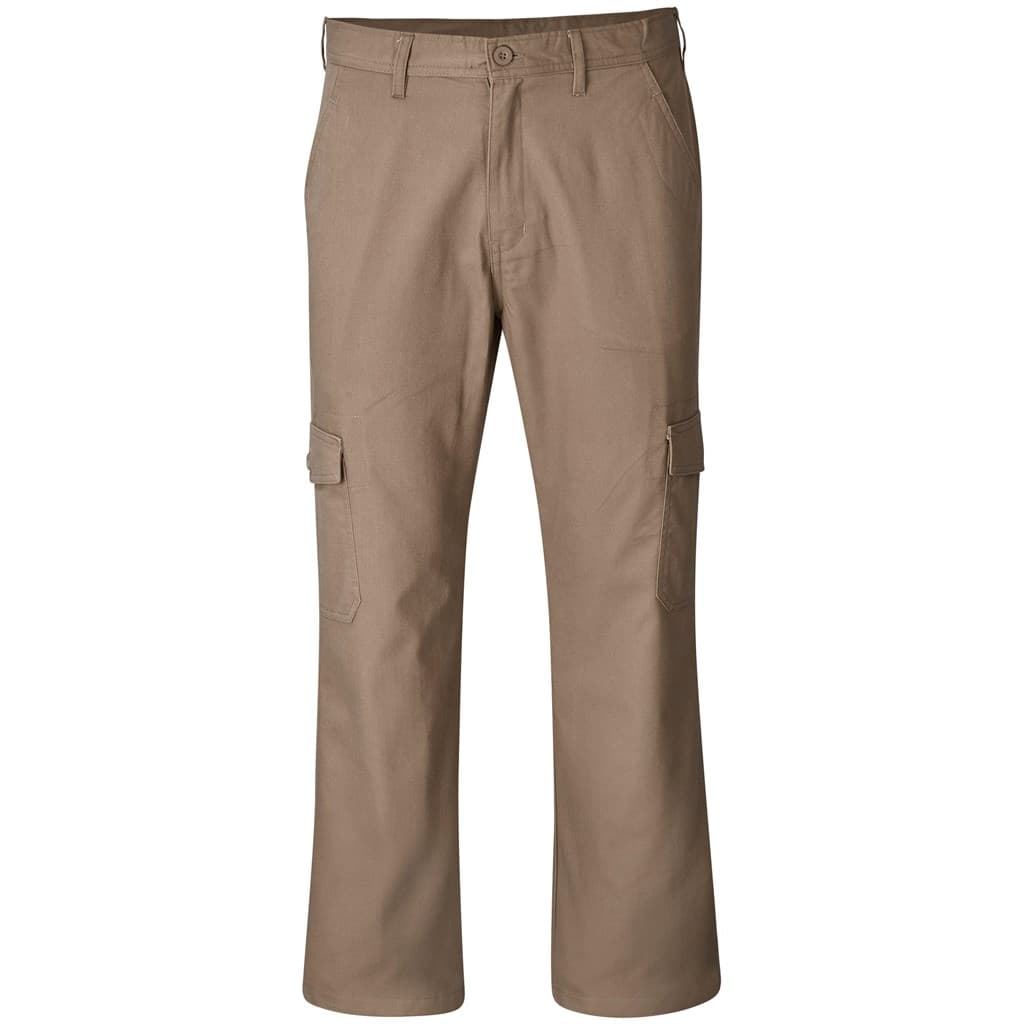 Mens Cargo Pants – Natural