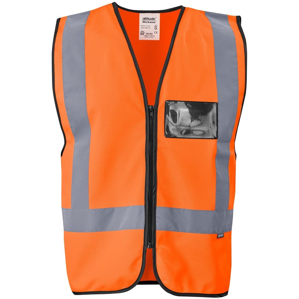Direction En4 Hi-Viz Reflective Full Zip Vest thumbnail 15
