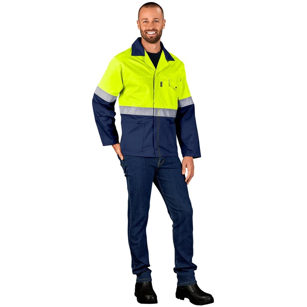 Traffic Premium Two-Tone Hi-Viz Reflective Jacket thumbnail 4