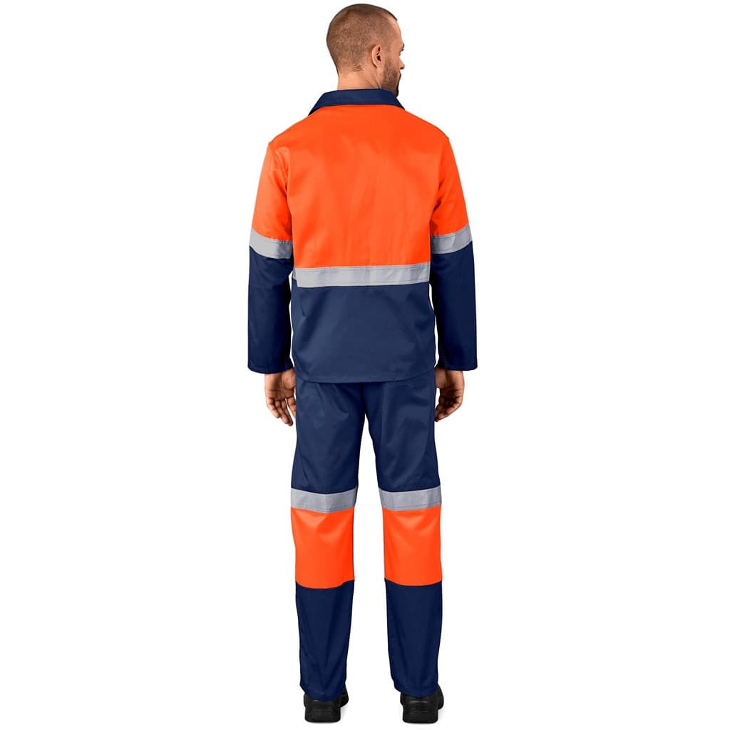 Traffic Premium Two-Tone Hi-Viz Reflective Jacket thumbnail 11