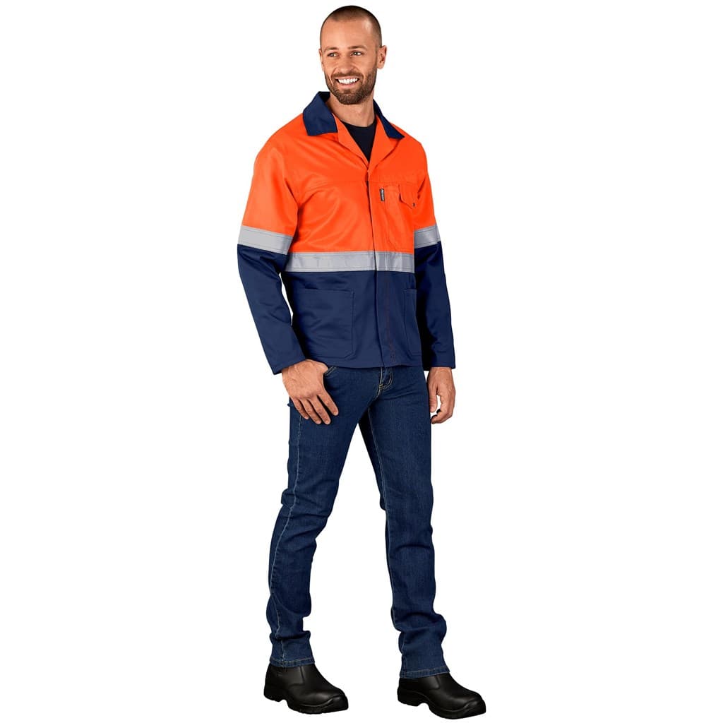 Traffic Premium Two-Tone Hi-Viz Reflective Jacket thumbnail 16