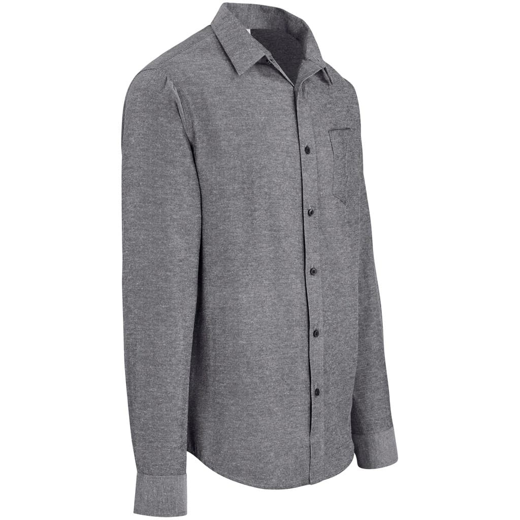 Mens Long Sleeve Oxford Shirt thumbnail 3