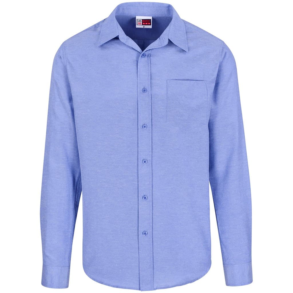 Mens Long Sleeve Oxford Shirt thumbnail 4