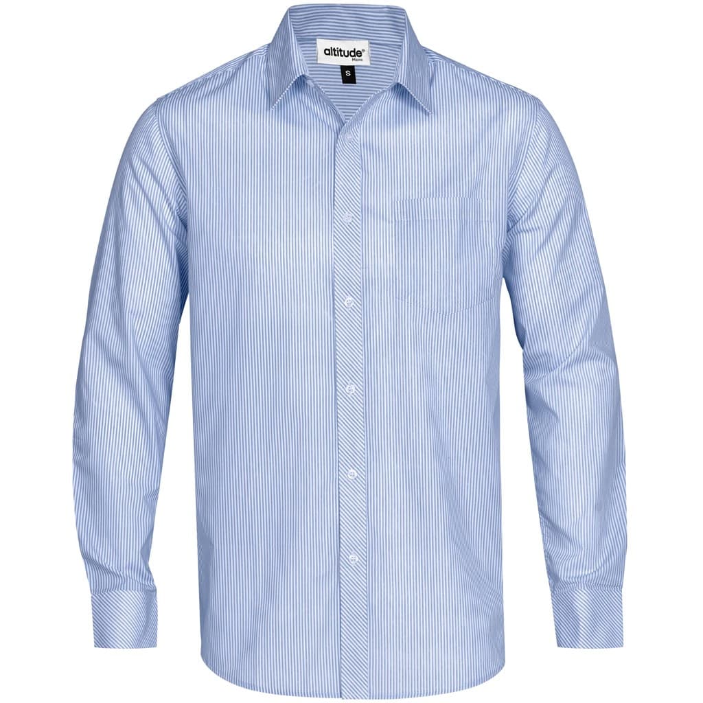 Mens Long Sleeve Birmingham Shirt – Light Blue