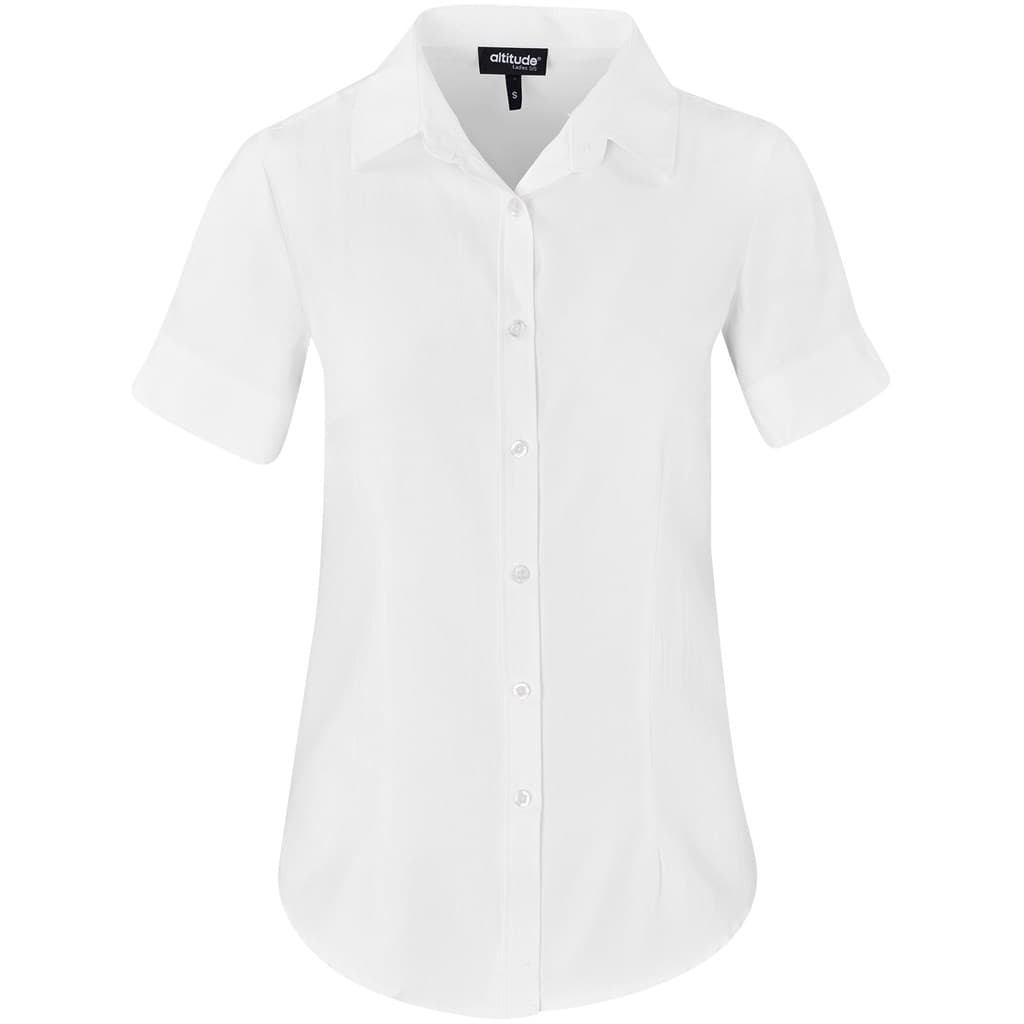 Ladies Short Sleeve Nottingham Shirt thumbnail 12
