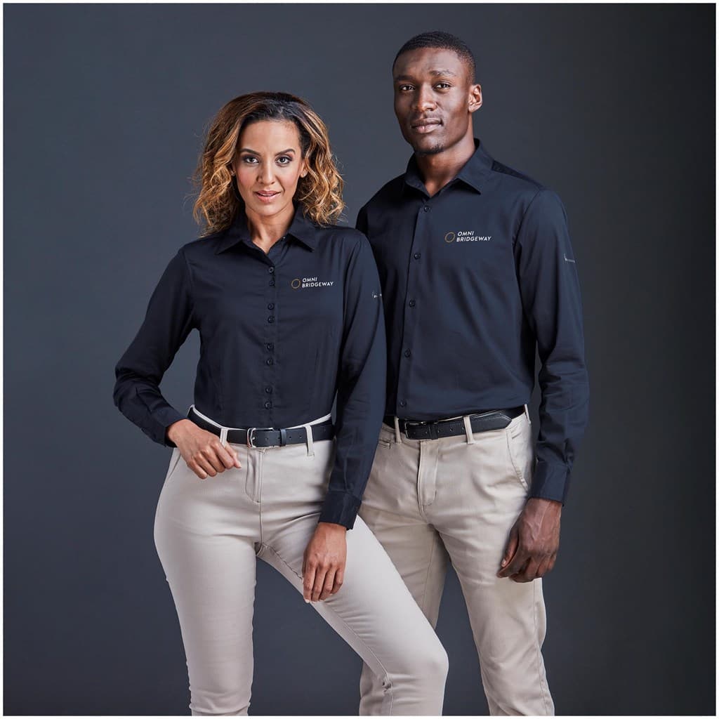 Ladies Long Sleeve Alex Varga Opus Stretch Shirt thumbnail 3