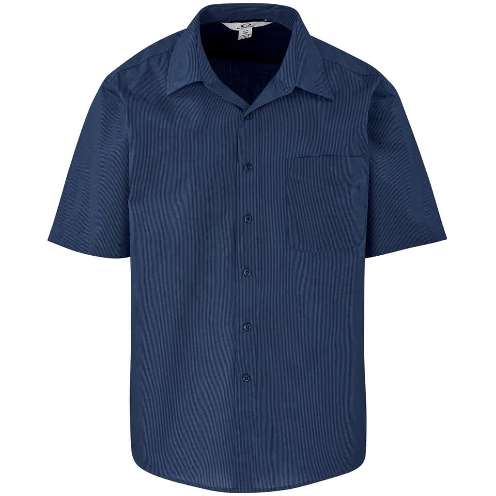Mens Short Sleeve Micro Check Shirt thumbnail 4
