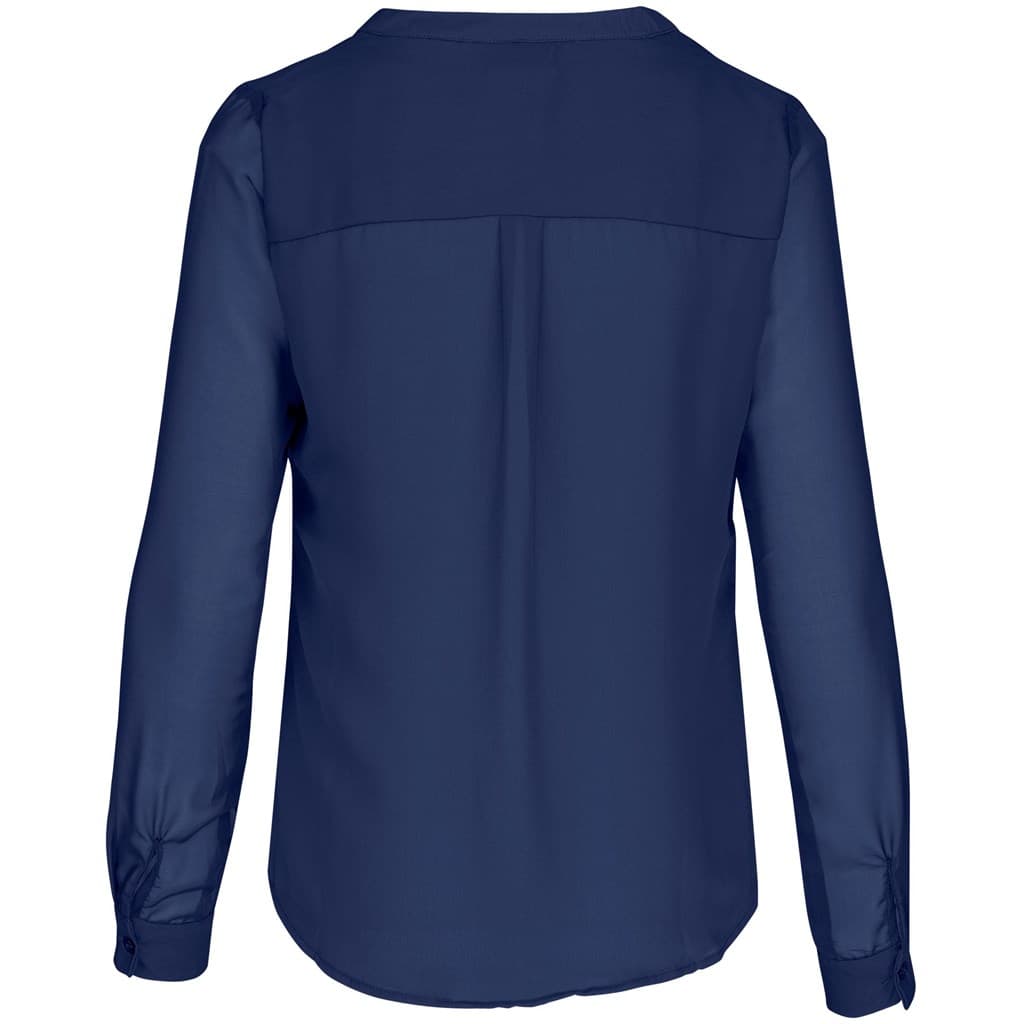 Ladies Long Sleeve Zenobia Blouse thumbnail 9
