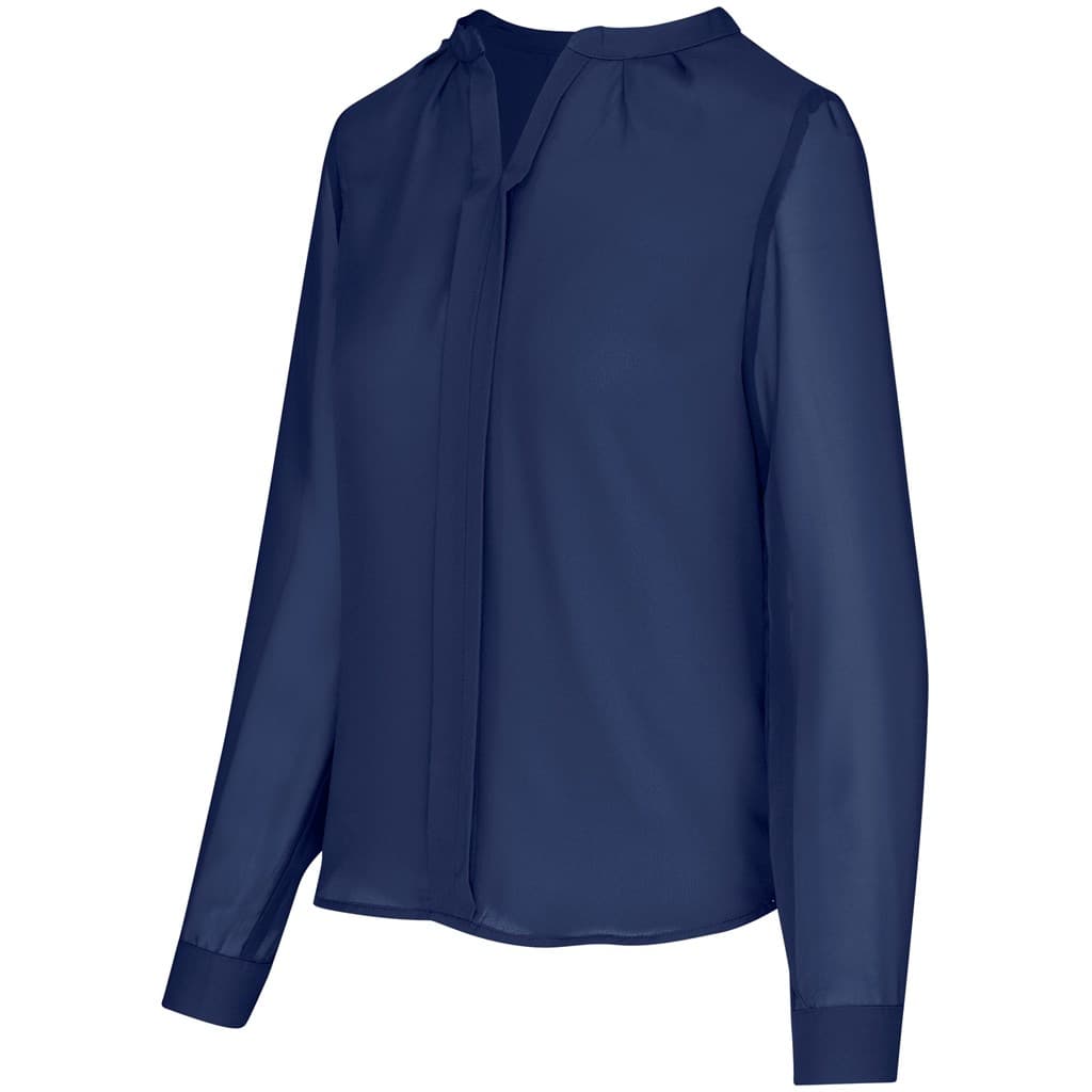 Ladies Long Sleeve Zenobia Blouse thumbnail 8
