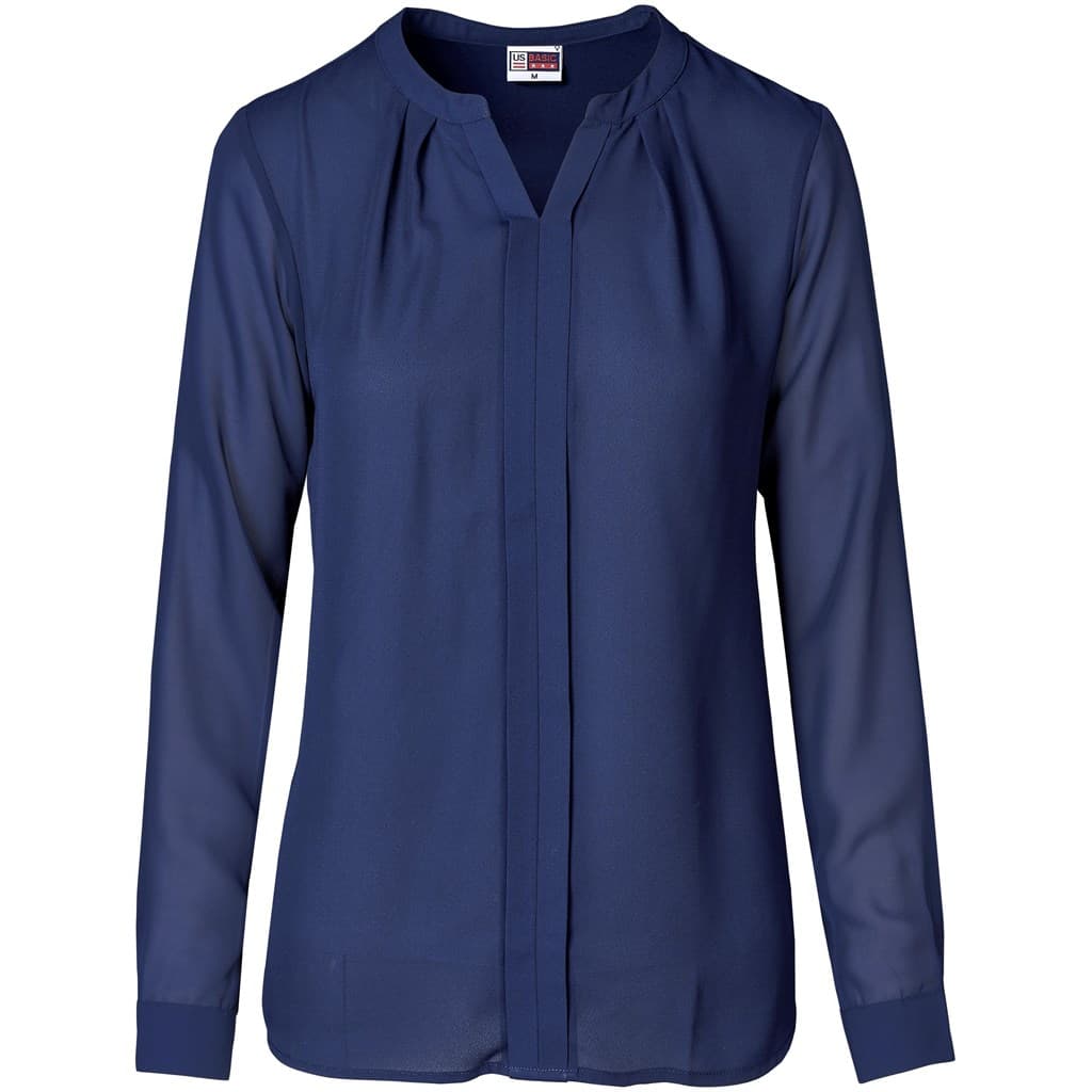 Ladies Long Sleeve Zenobia Blouse thumbnail 7