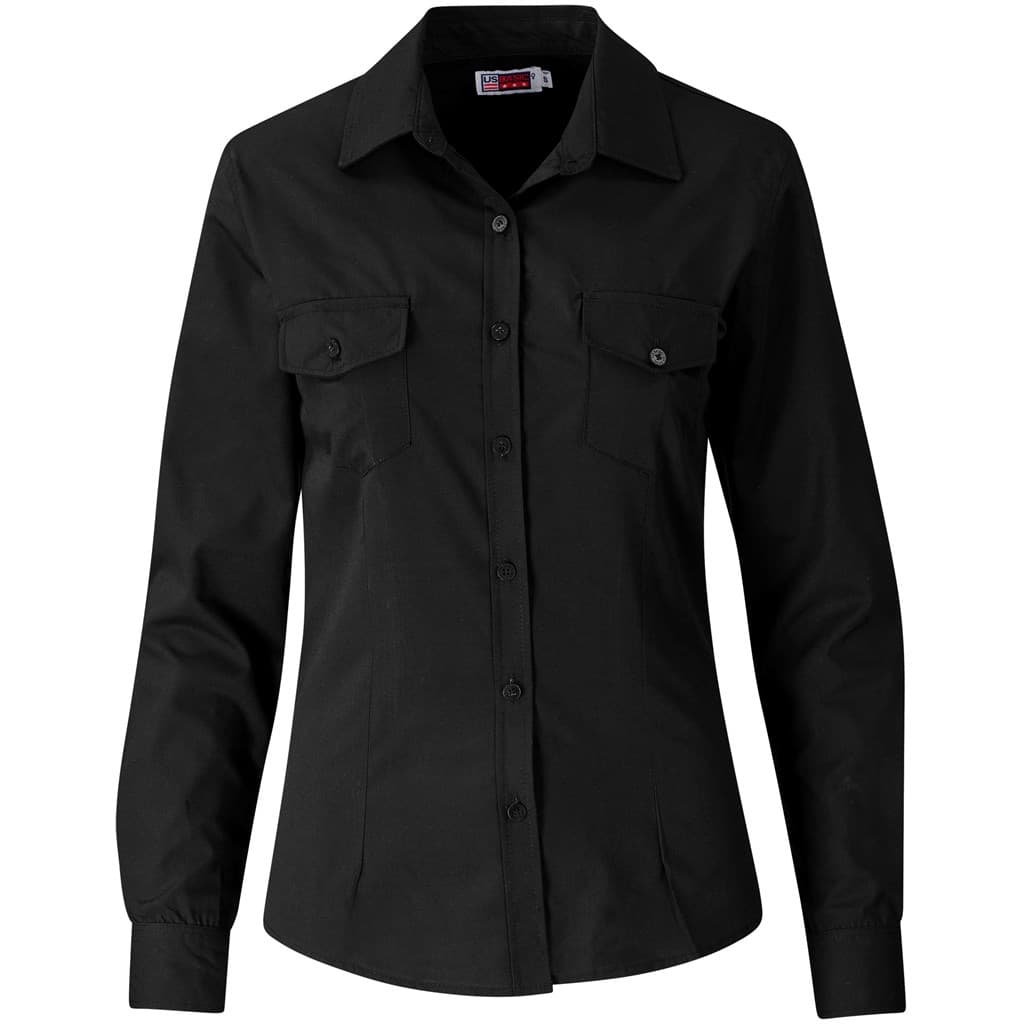 Ladies Long Sleeve Kensington Shirt thumbnail 3
