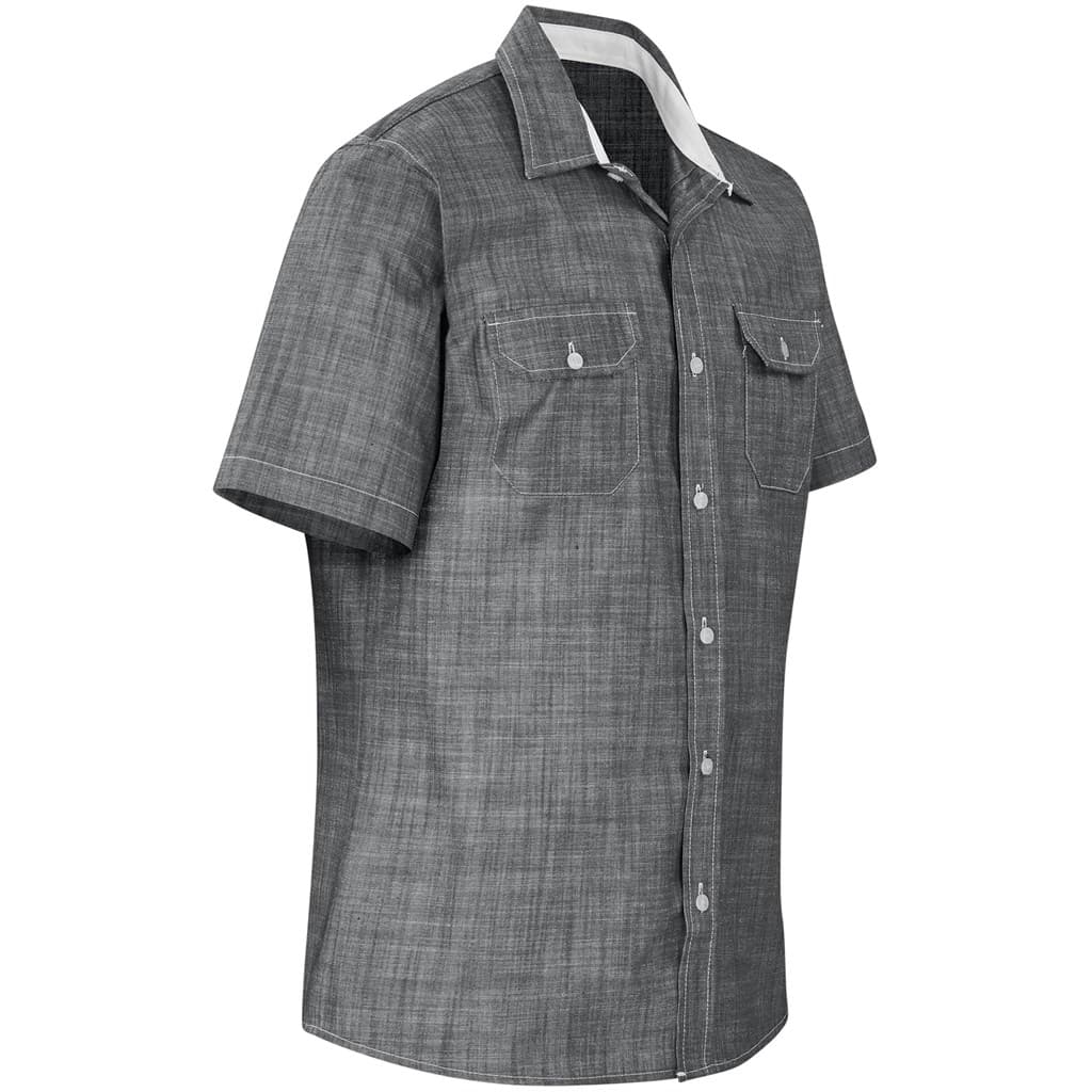 Mens Short Sleeve Windsor Shirt thumbnail 2