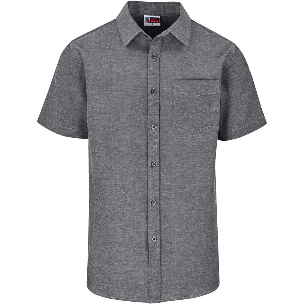 Mens Short Sleeve Oxford Shirt thumbnail 5