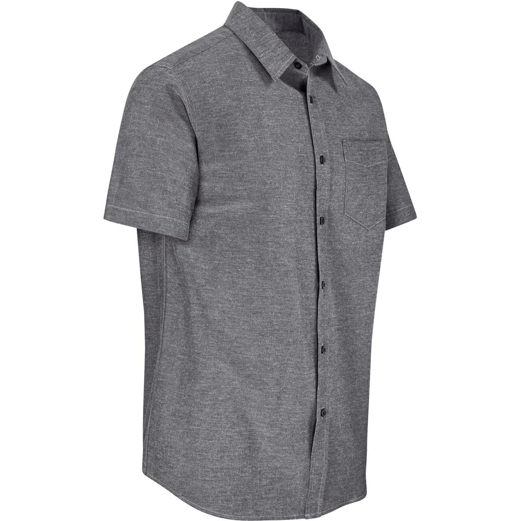 Mens Short Sleeve Oxford Shirt thumbnail 7