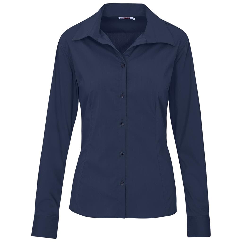 Ladies Long Sleeve Sheffield Stretch Shirt thumbnail 4