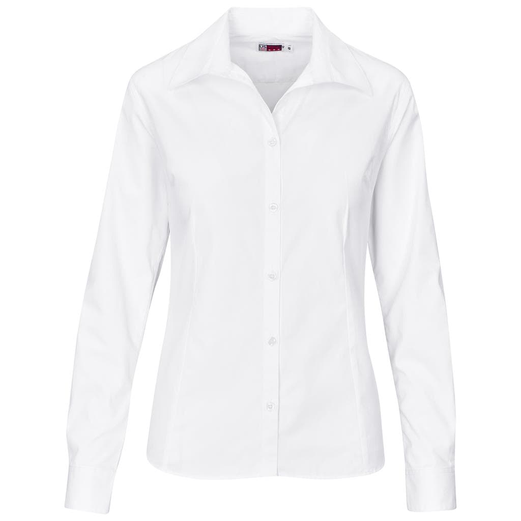 Ladies Long Sleeve Brushed Cotton Twill Moderna Shirt thumbnail 10