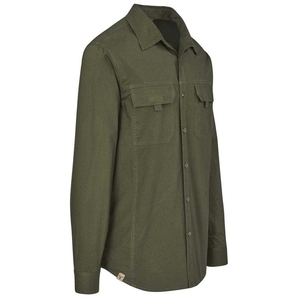 Mens Long Sleeve Mawenzi Twill Shirt thumbnail 15