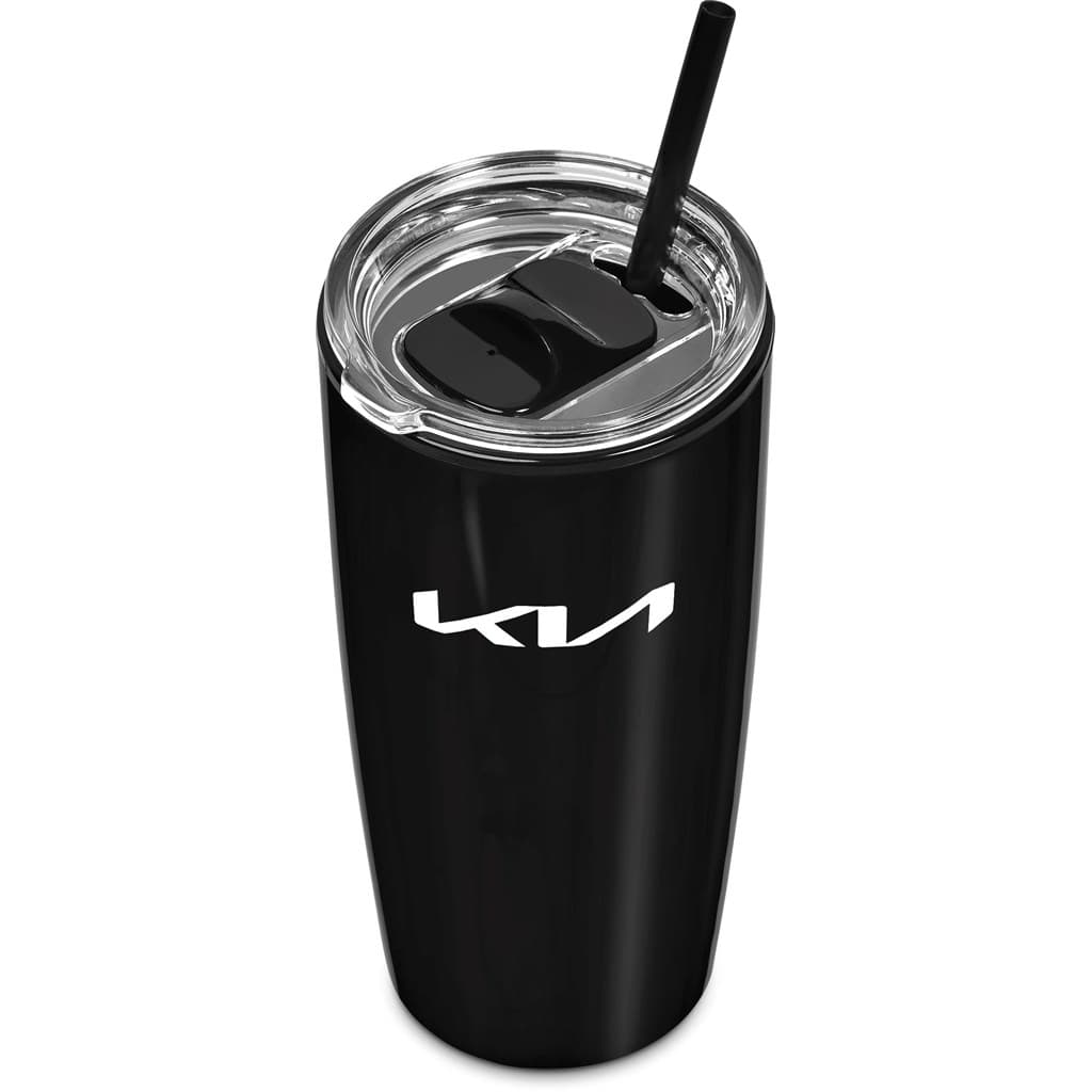 Altitude Daytona Plastic 2-in-1 Double-Wall Tumbler & Straw – 600ml thumbnail 6