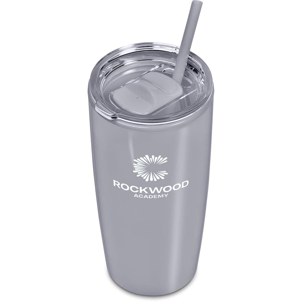 Altitude Daytona Plastic 2-in-1 Double-Wall Tumbler & Straw – 600ml thumbnail 55