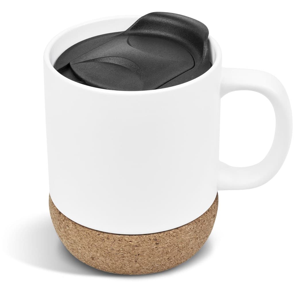 Serendipio Sienna Cork & Ceramic Coffee Mug – 340ml thumbnail 17