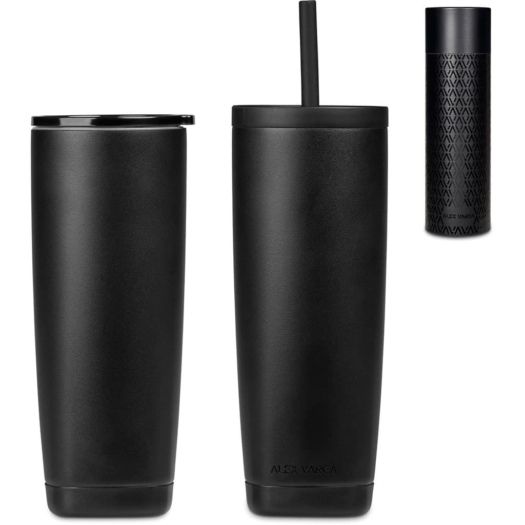 Alex Varga Aurelian Stainless Steel 2-in-1 Vacuum Tumbler & Straw thumbnail 3