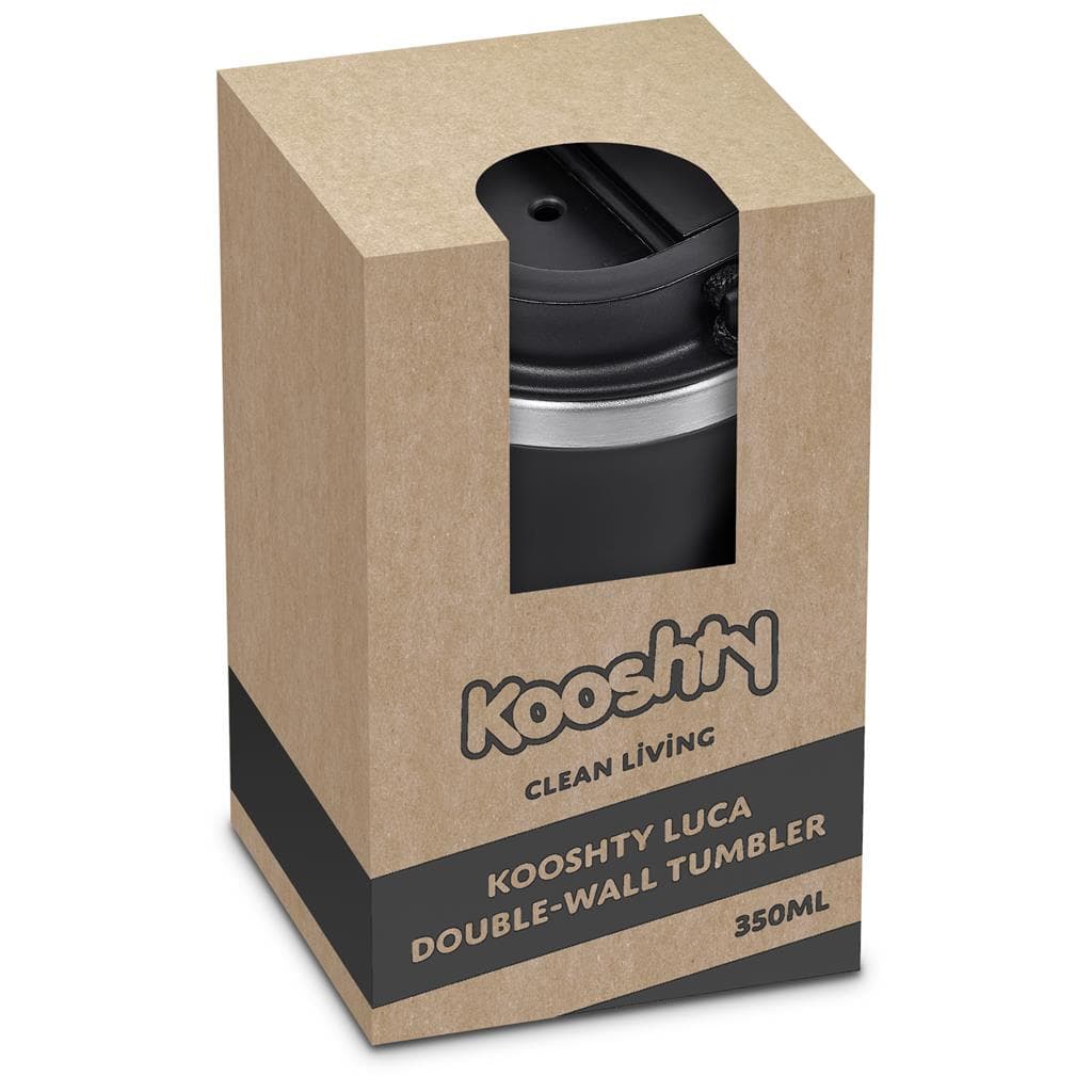Kooshty Luca Stainless Steel & Plastic Double-Wall Tumbler – 350ml thumbnail 5