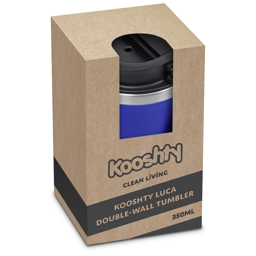 Kooshty Luca Stainless Steel & Plastic Double-Wall Tumbler – 350ml thumbnail 12