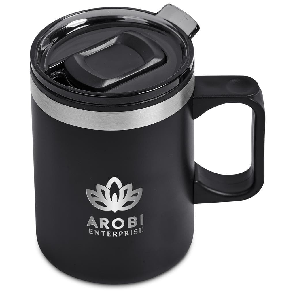 Kooshty Angelo Stainless Steel & Plastic Double-Wall Mug – 360ml thumbnail 9