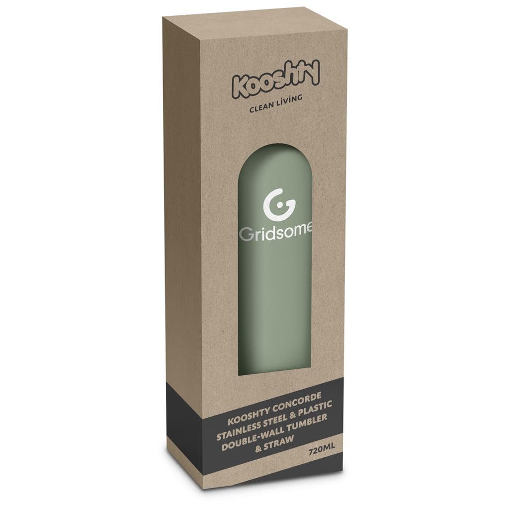 Kooshty Concorde Stainless Steel & Plastic Double-Wall Tumbler & Straw – 720ml thumbnail 39