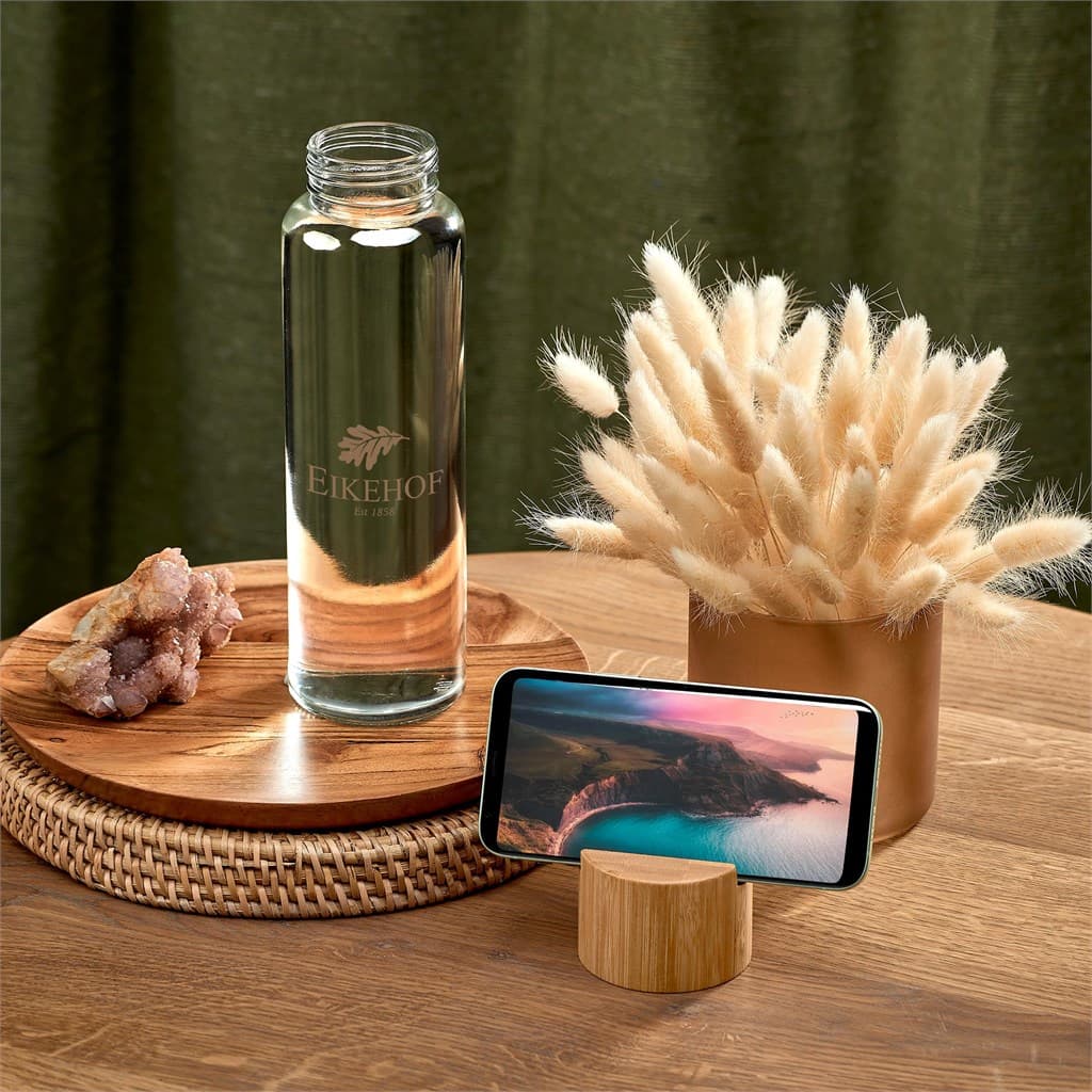 Okiyo Kenko Phone Stand Glass Water Bottle – 700ml thumbnail 8