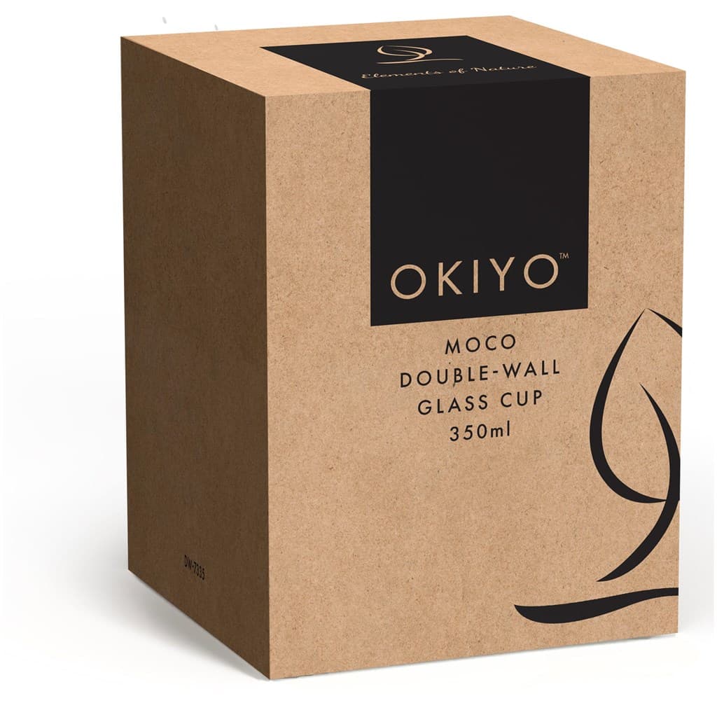 Okiyo Moco Glass & Bamboo Double-Wall Cup – 350ml thumbnail 13