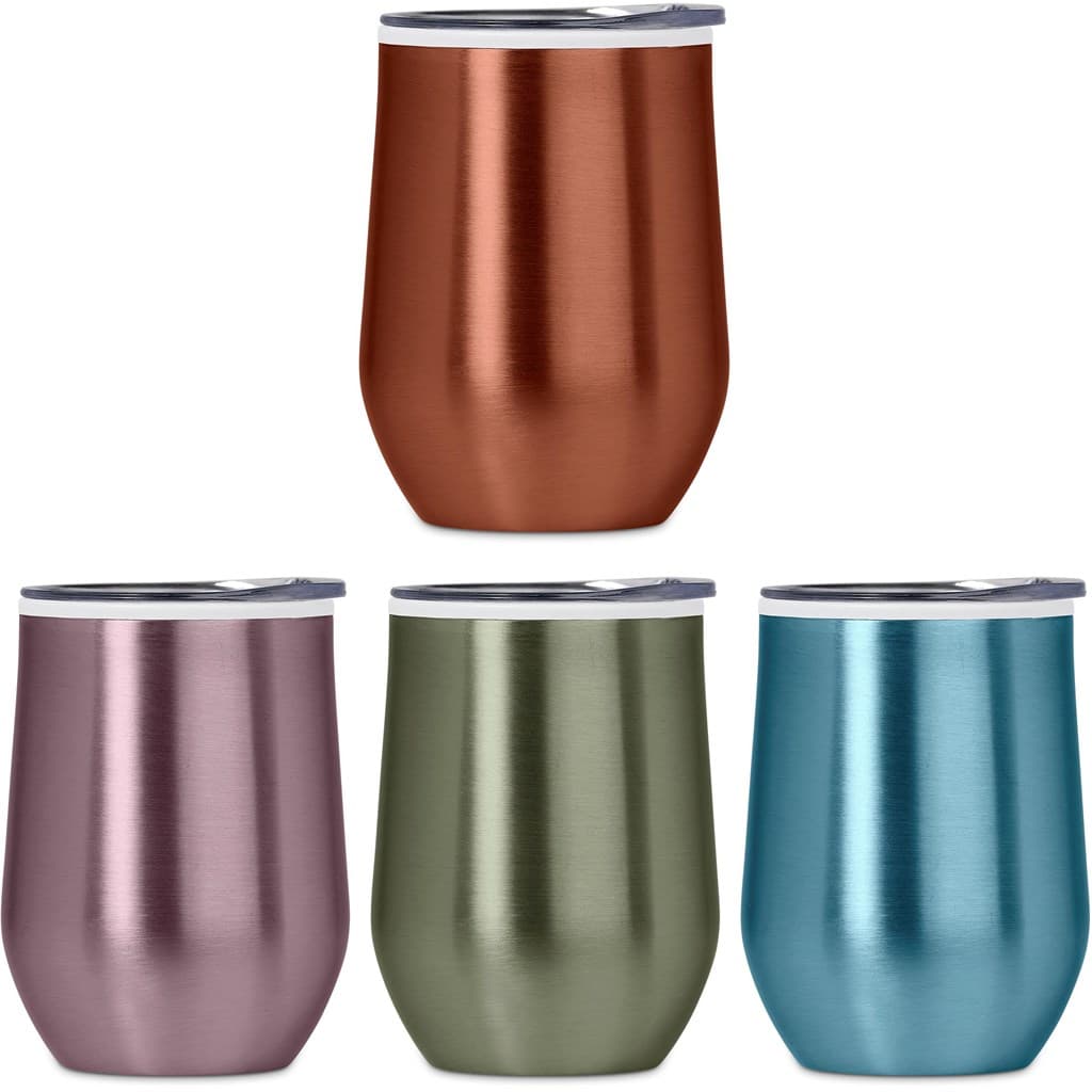 Serendipio Vogue Madison Stainless Steel & Plastic Double-Wall Tumbler – 350ml thumbnail 3