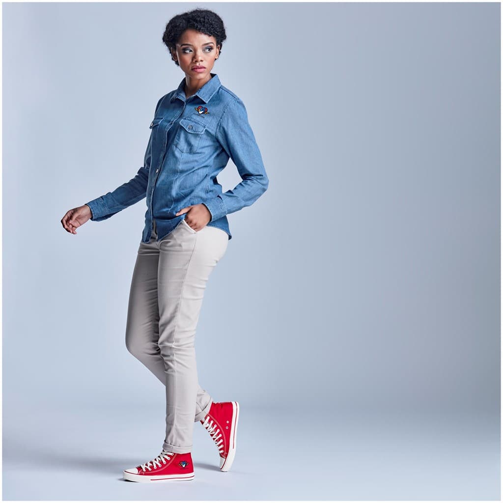 Unisex Retro High Top Canvas Sneaker thumbnail 5