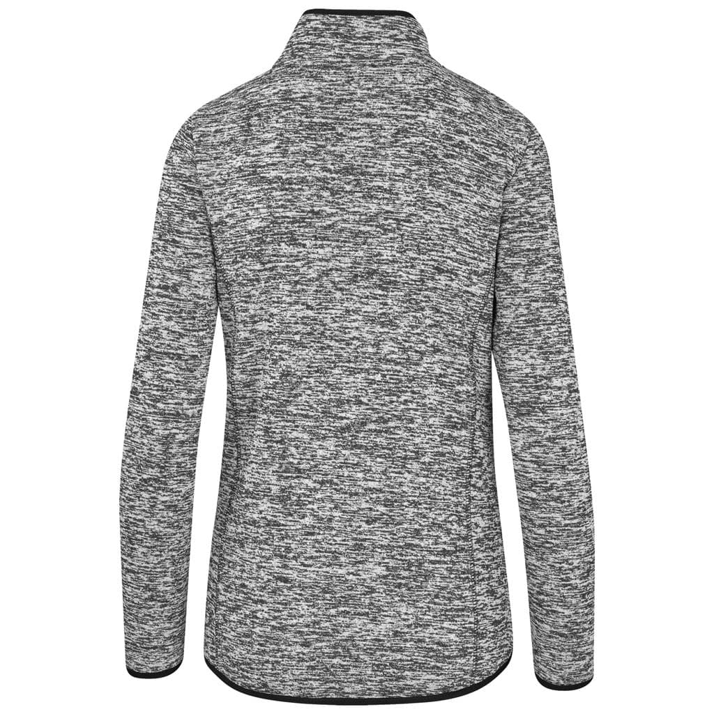 Ladies Paragon Fleece Jacket – Charcoal thumbnail 6