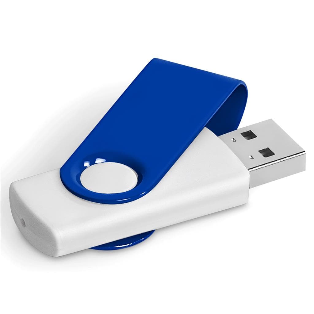 Axis Gyro White Flash Drive – 32GB thumbnail 7