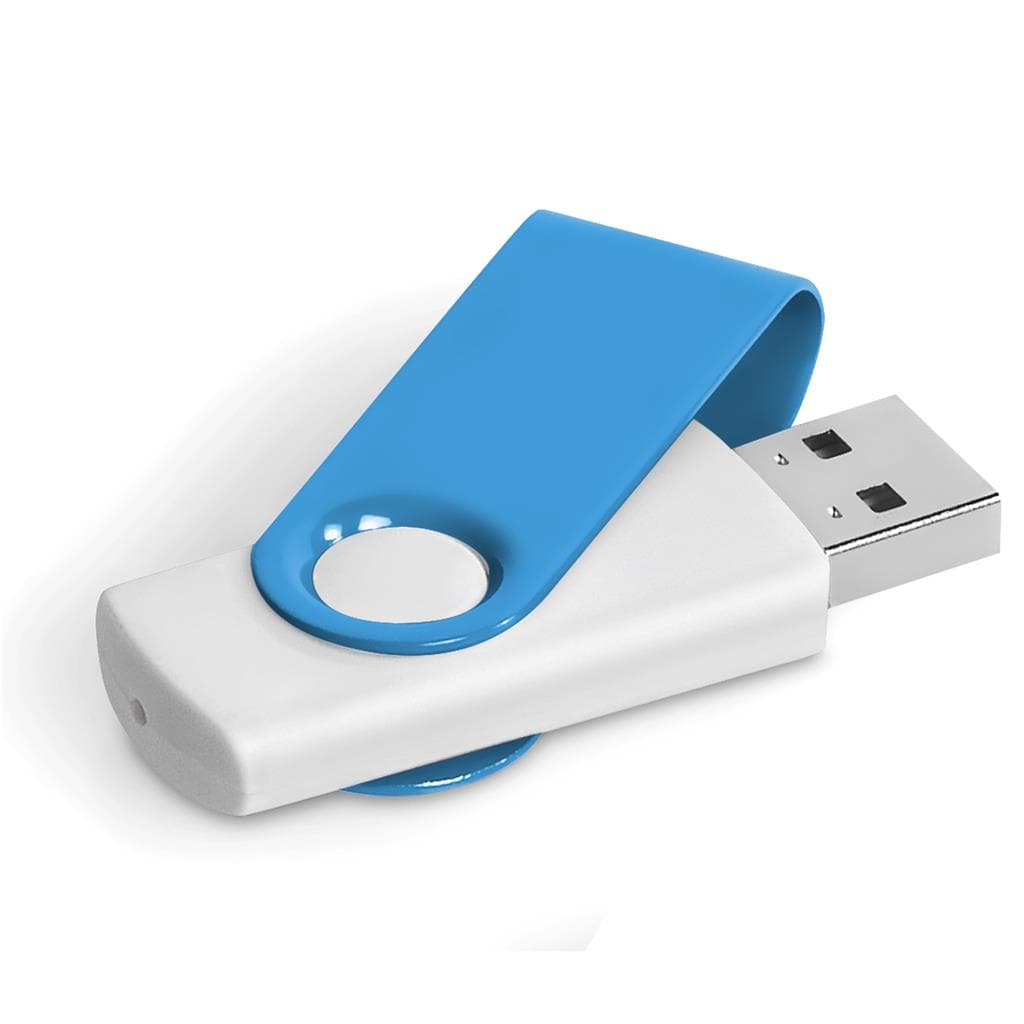 Axis Gyro White Flash Drive – 32GB thumbnail 9