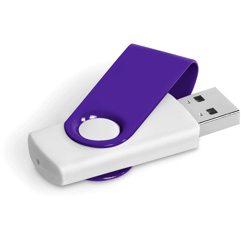 Axis Gyro White Flash Drive – 32GB thumbnail 21