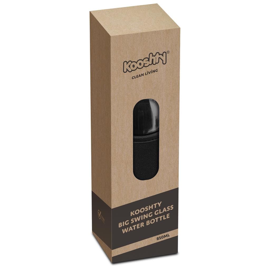 Kooshty Hands-Free Glass Water Bottle – 850ml thumbnail 3