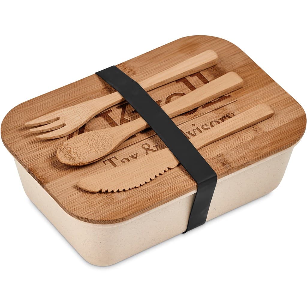 Kooshty Natura Plus Bamboo Fibre Lunch Box Set thumbnail 4