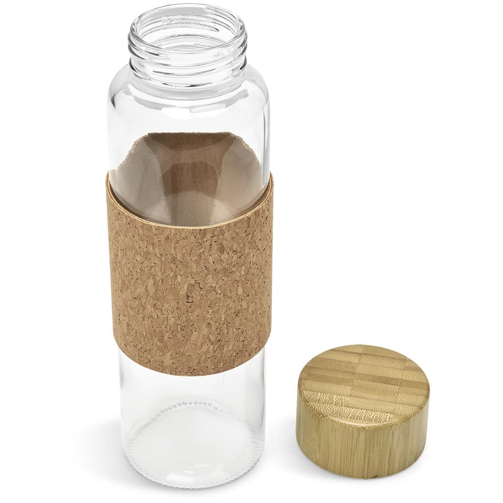 Kooshty Clear Bamboost Glass Water Bottle – 700ml thumbnail 7