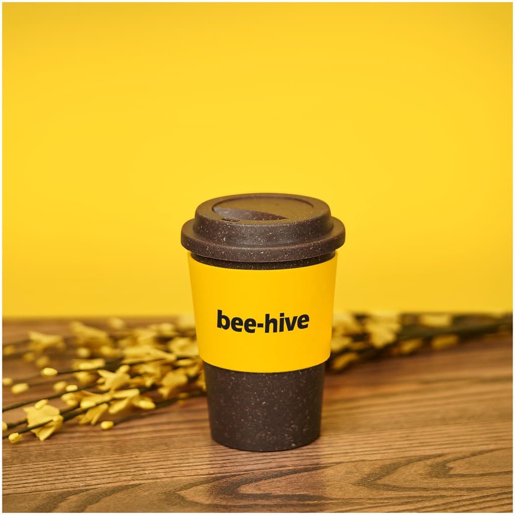 Kooshty Brown Bean Plastic Double-Wall Tumbler – 400ml thumbnail 2