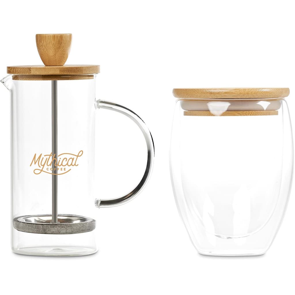 Okiyo Aibo Glass & Bamboo Coffee Set thumbnail 21