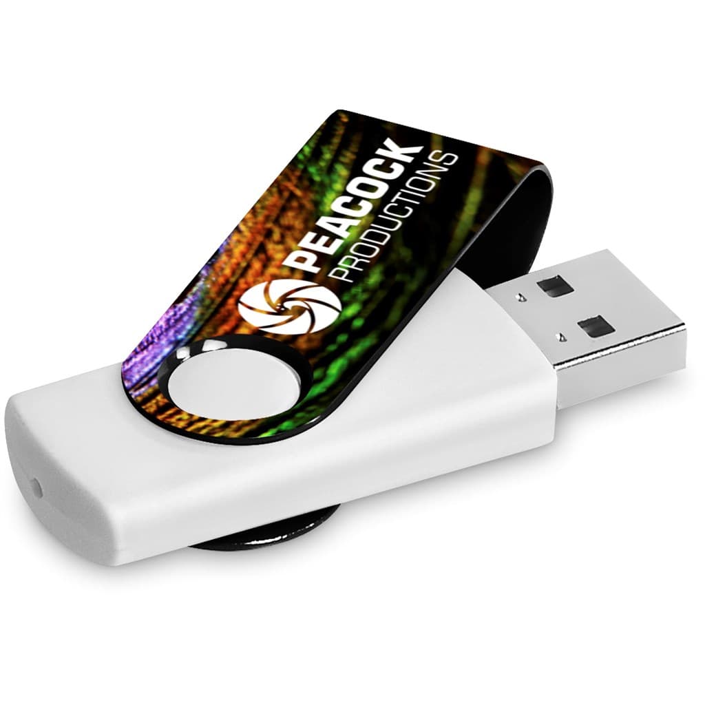 Altitude Axis Gyro White Flash Drive – 16GB thumbnail 3