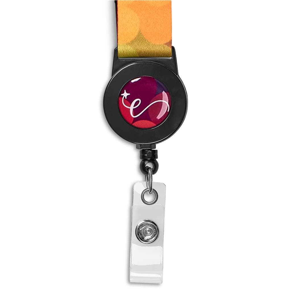 Altitude Badge Reel Double-Sided Sublimated Satin Lanyard thumbnail 5