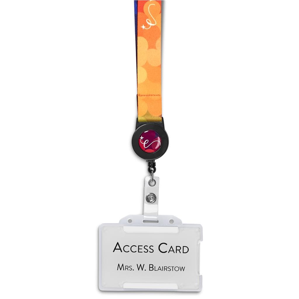 Altitude Badge Reel Double-Sided Sublimated Satin Lanyard thumbnail 7