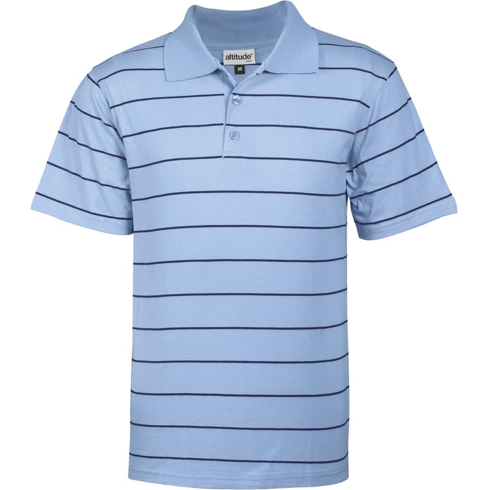 Mens Stinger Golf Shirt – Sky Blue