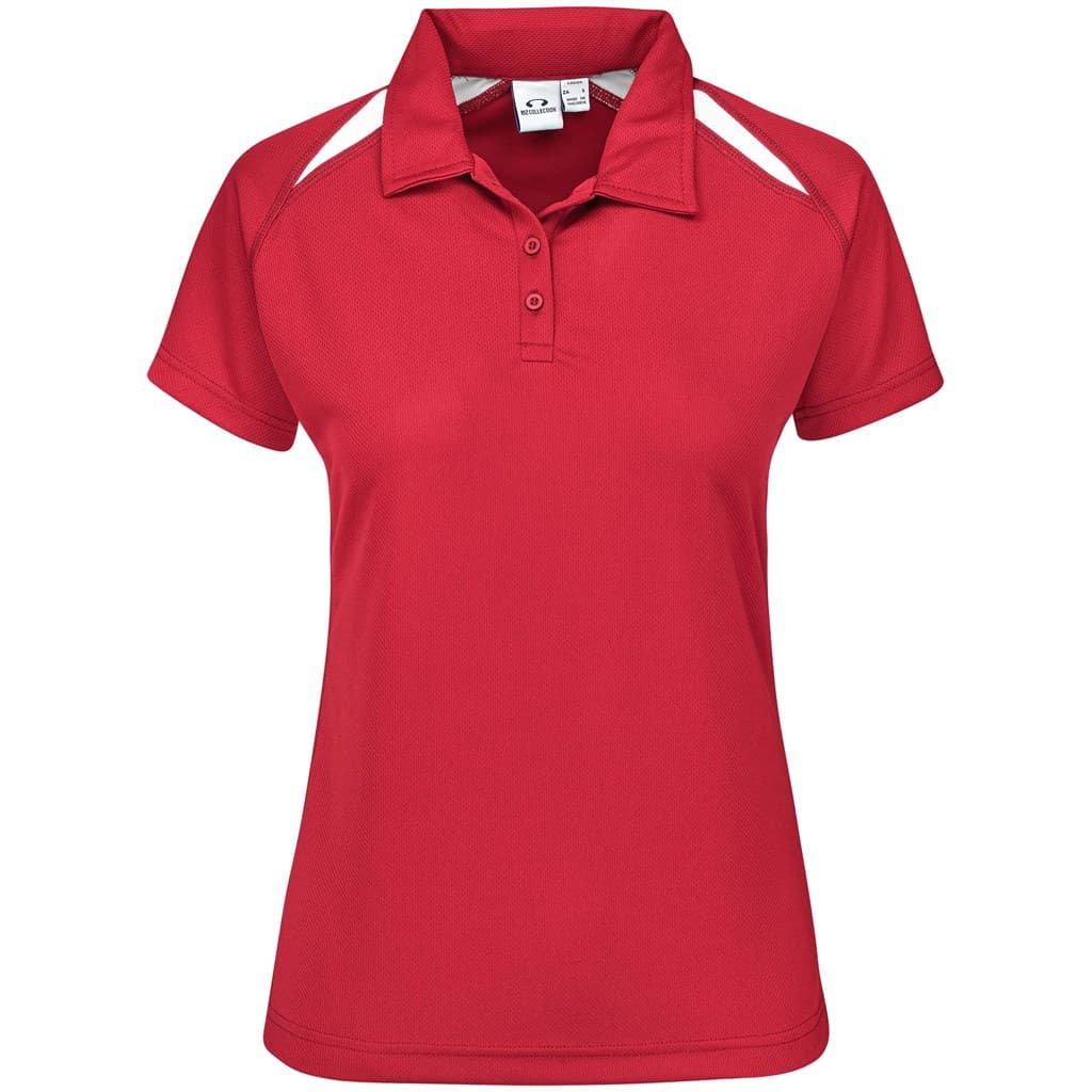 Ladies Splice Golf Shirt – Light Blue thumbnail 7