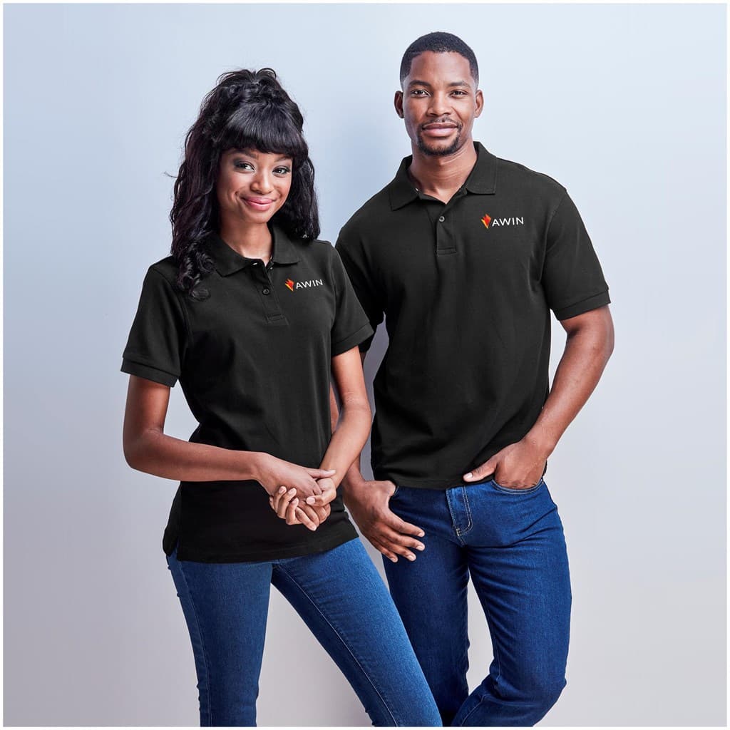 Mens Crest Golf Shirt thumbnail 3