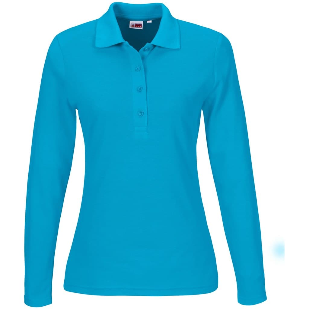 Ladies Long Sleeve Elemental Golf Shirt thumbnail 3